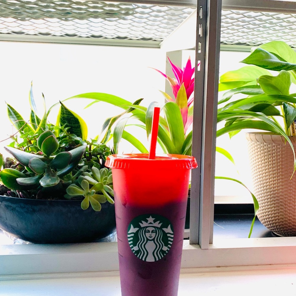 Starbucks color changing cup 2020 🌈